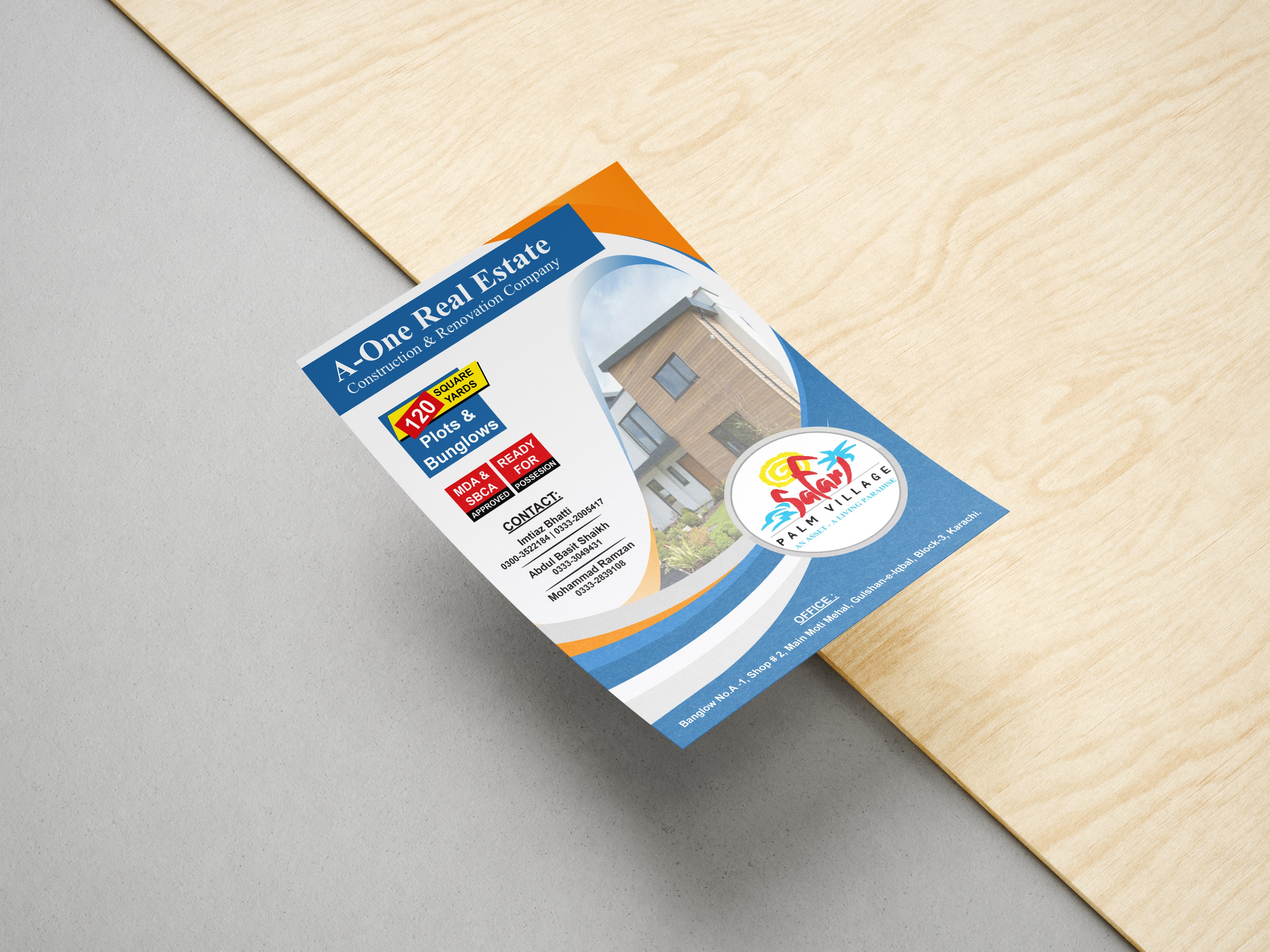 A5 Flyer Catalog Design for Business Promotion in Denver